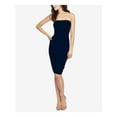 thumbnail image 1 of RACHEL ROY $69 Womens New 1016 Navy Strapless Sleeveless Body Con Dress M B+B, 1 of 4