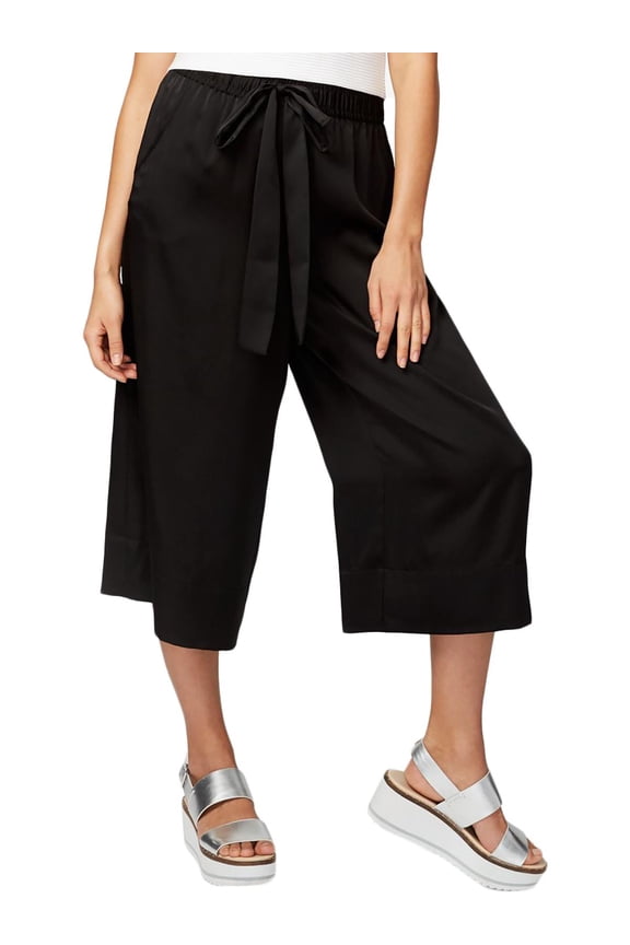 RACHEL ROY $89 Womens New 1039 Black Cropped Wear To Work Pants XL B+B