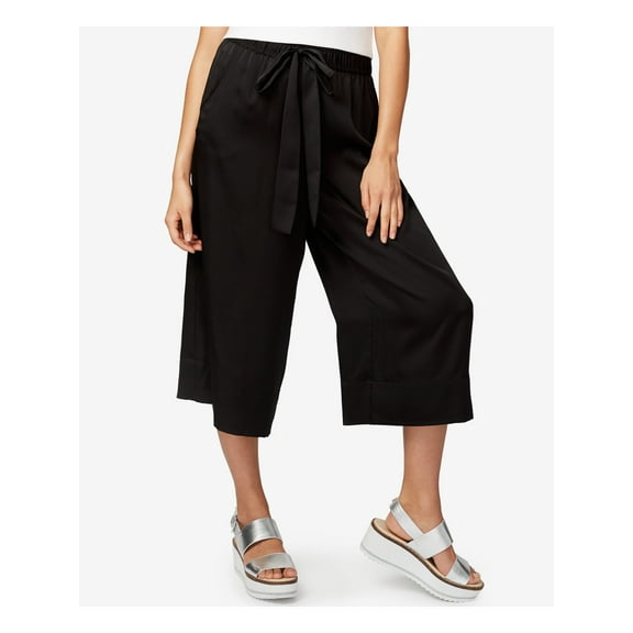 RACHEL ROY Womens Black Wide Leg Casual Pants L