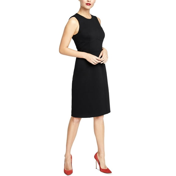 Rachel Rachel Roy Anabell Seamed Sheath Dress Black L