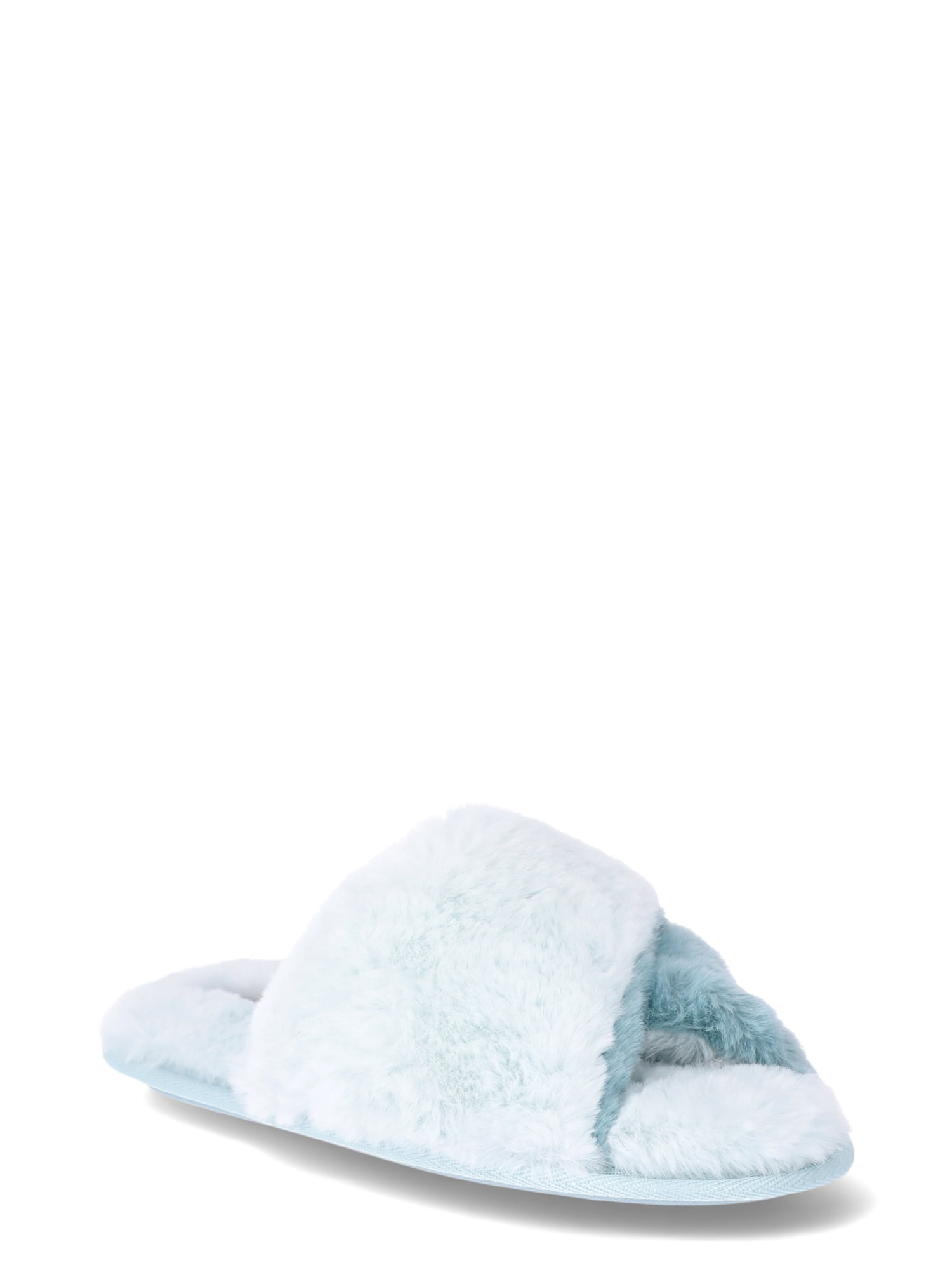 Walmart Deals of RACHEL Rachel Roy Women's Two Toned Crossband Slippers