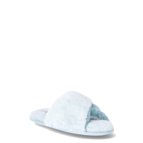 Roy Women's Two Toned Crossband Slippers