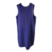 RACHEL Rachel Roy Womens Plus Size Royal Blue Sleeveless Zipper Sheath Dress 2X