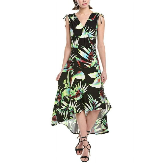 RACHEL Rachel Roy womens Eulalie Midi Dress, XXL, Black