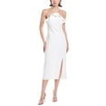thumbnail image 1 of RACHEL Rachel Roy womens  Layla Rosette Midi Dress, s, White, 1 of 3