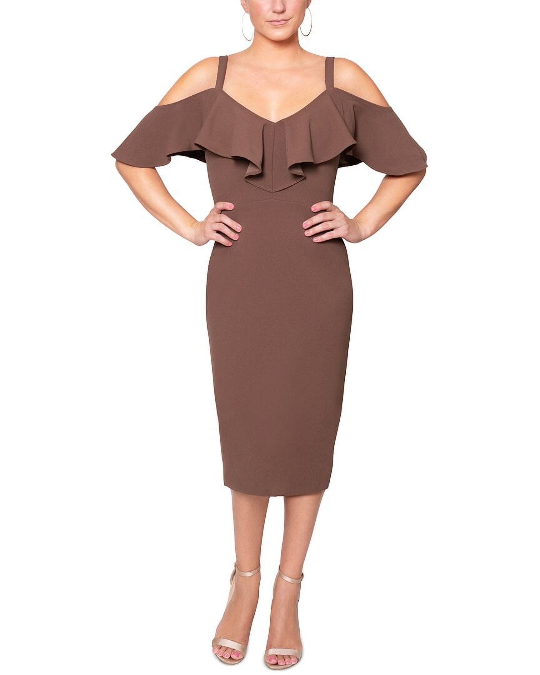 black knit midi dress long sleeve ASTR the Label | Fallyn Ribbed Sweater Midi Dress in Black