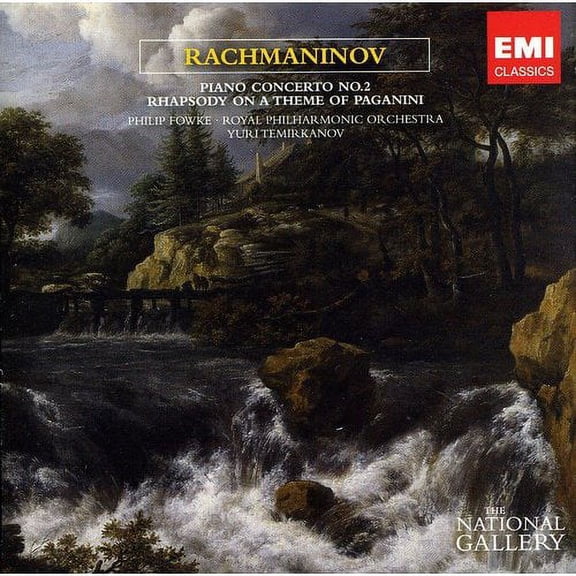 RACHMANINOV: PIANO CONCERTO NO. 2 IN C MINOR; PAGANINI RHAPSODY (THE NATIONAL GALLERY COLLECTION)
