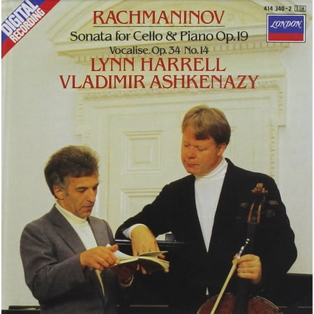 RACHMANINOV: SONATA FOR CELLO & PIANO, OP. 29; VOCALISE, OP. 34, NO. 14