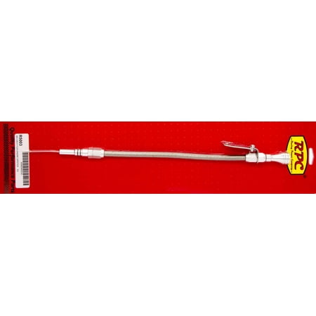 RACING POWER CO BBC Polished Flex Tube Engine Oil Dipstick P/N R5003