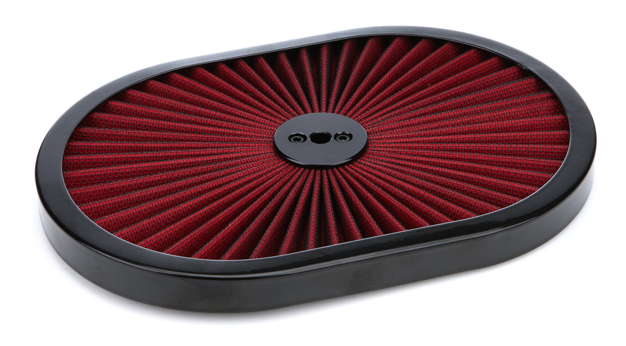 RACING POWER CO-PACKAGED 12in Super Flow Air Cleaner Red Mesh partNumber: R2214T