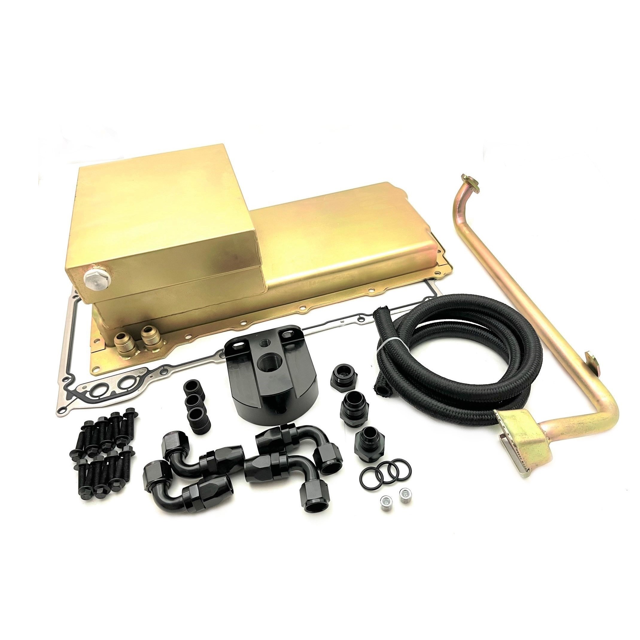 RACING POWER CO-PACKAGED LS Oil Pan Kit Steel partNumber: R4020Z