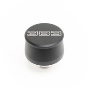 RACING POWER CO-PACKAGED Valve Cover Breather 383 Logo Black Each partNumber R8209