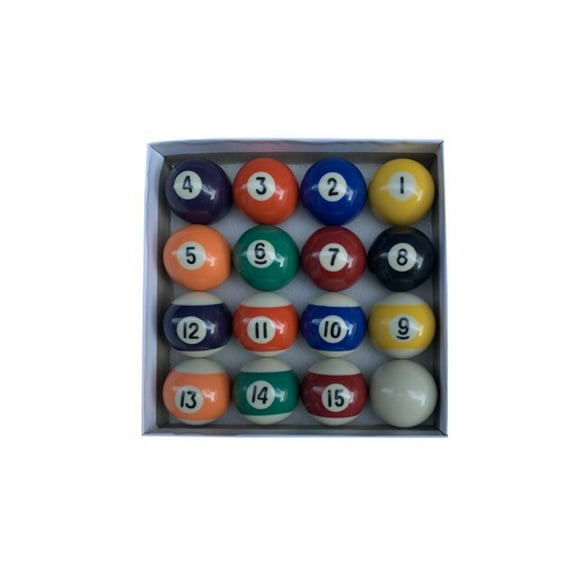 RACK Essential 1.5" Billiard Ball Set, (16 Count)
