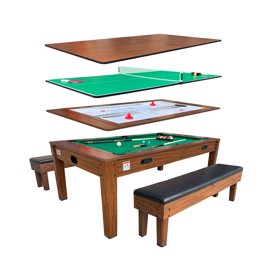 Classic Sports Brighton 87 Billiard Pool Table in Tan 