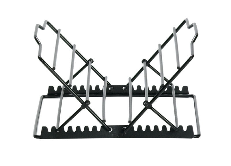Adjustable Black Metal Nonstick Roasting Rack