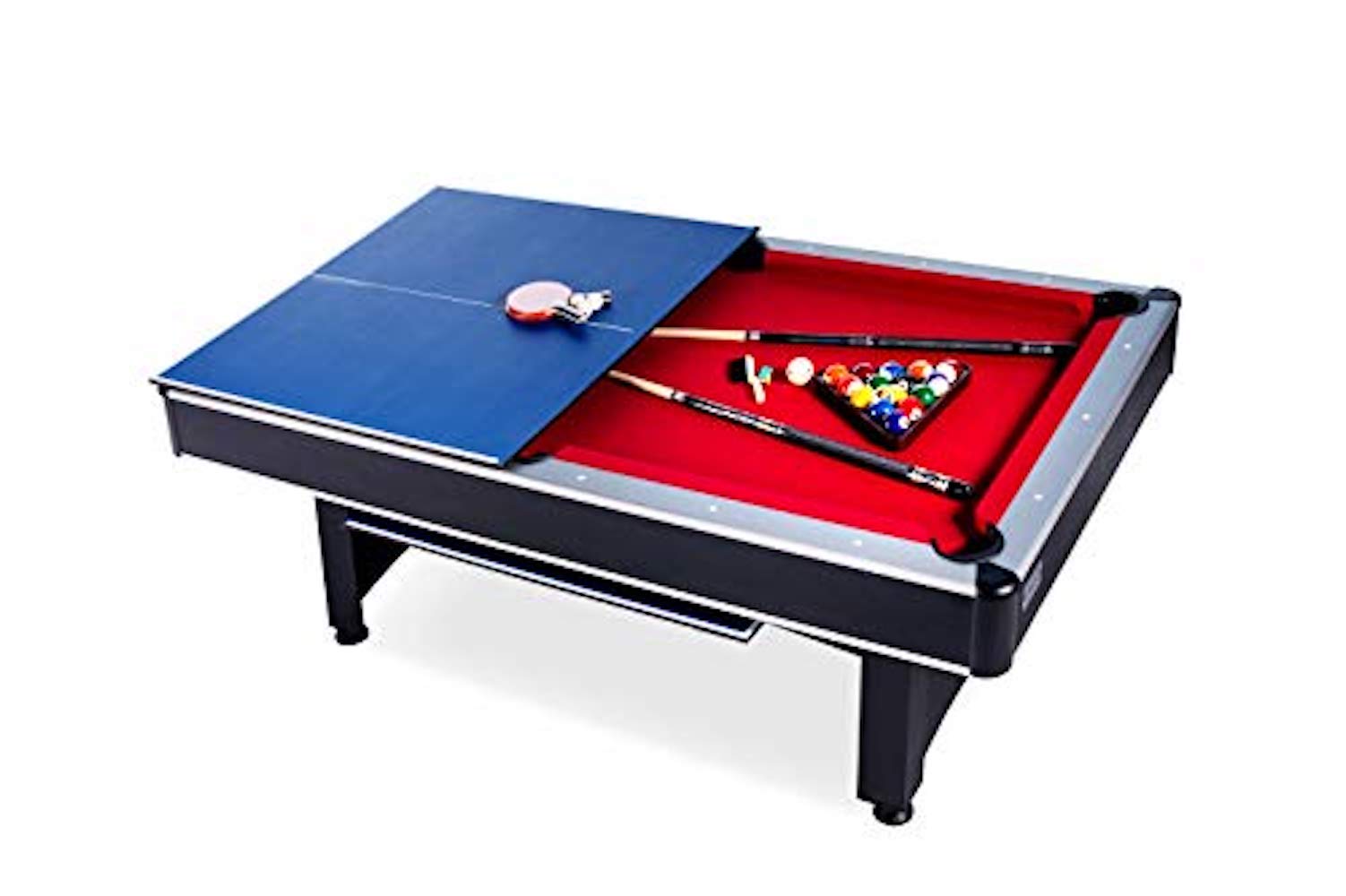 Freetime Fun 7 FT 3 in 1 Multi Game Pool Table with Dining Top Pool