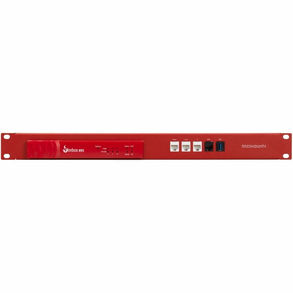 RACKMOUNT.IT WG-RACK RM-WG-T8 Rackmount Kit - For Network Security/Firewall Appliance - 1U Rack Height - Desktop - Red
