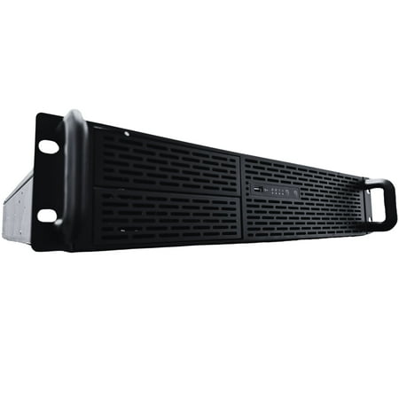 RACKOWL 2U Server Chassis, Rackmount Server Case; 8x HDD Bays (6*3.5" & 2*5.25"); E-ATX/ CEB/ EEB/ ATX Motherboards, Fans 4x 80mm, Size:16.8x 3.5x 25.0"