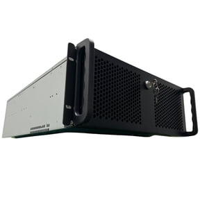 RACKOWL 4U Server Chassis, Rackmount Server Case, 15x 3.5" HDD Bays, Support ATX/ CEB Motherboard; Fans: Front 3x 120mm & Rear 2x 80mm; Front Panel Lock, Size: 16.8x7.0x21.1"