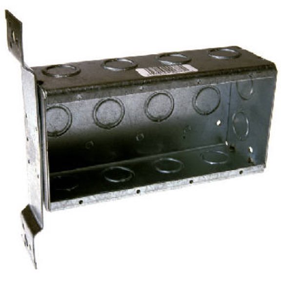 RACO 687 Switch Box, Steel, Gray