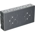 thumbnail image 2 of Hubbell Raco 2-5/8" Deep Weatherproof Electrical Box - 1-Gang Gray Die Cast Aluminum 2 of 10