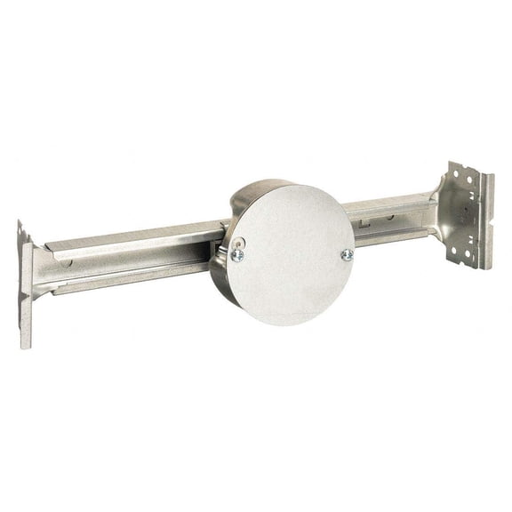 RACO Electrical Box, Galvanized Steel, 1-1/2" Nominal Depth, 4" Nominal Width, 4" Nominal Length