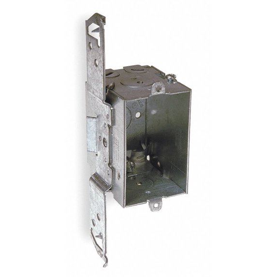 RACO Electrical Box, Galvanized Zinc, 2-1/2" Nominal Depth, 2" Nominal Width, 3" Nominal Length