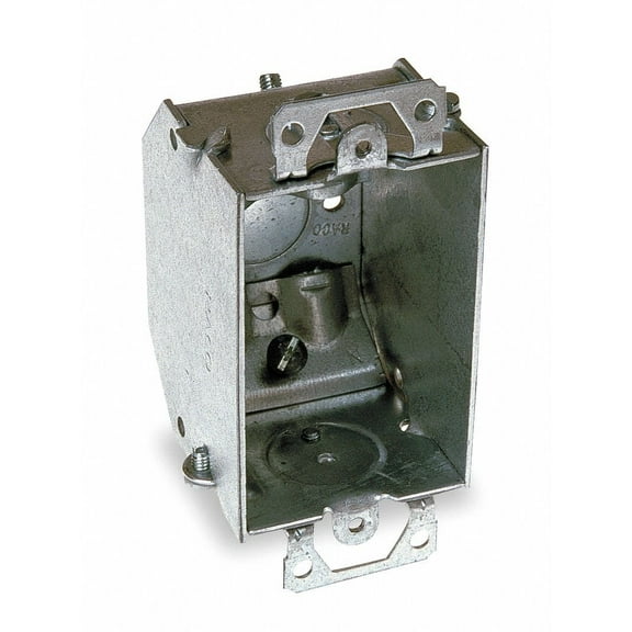 RACO Electrical Box, Galvanized Zinc, 2-1/4" Nominal Depth, 2" Nominal Width, 3" Nominal Length