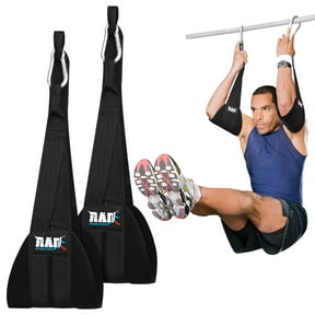 RAD Ab Straps for Pull Up Bar & Abdominal Muscle Building, Adjustable Abdominal Trainer