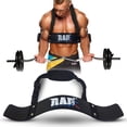 thumbnail image 1 of RAD Arm Blaster Bicep Curl, Support for Big Arms Muscle Bodybuilding & Weight Lifting (Black), 1 of 6