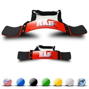 RAD Arm Blaster Bicep Curl, Support for Big Arms Muscle Bodybuilding & Weight Lifting (Red)