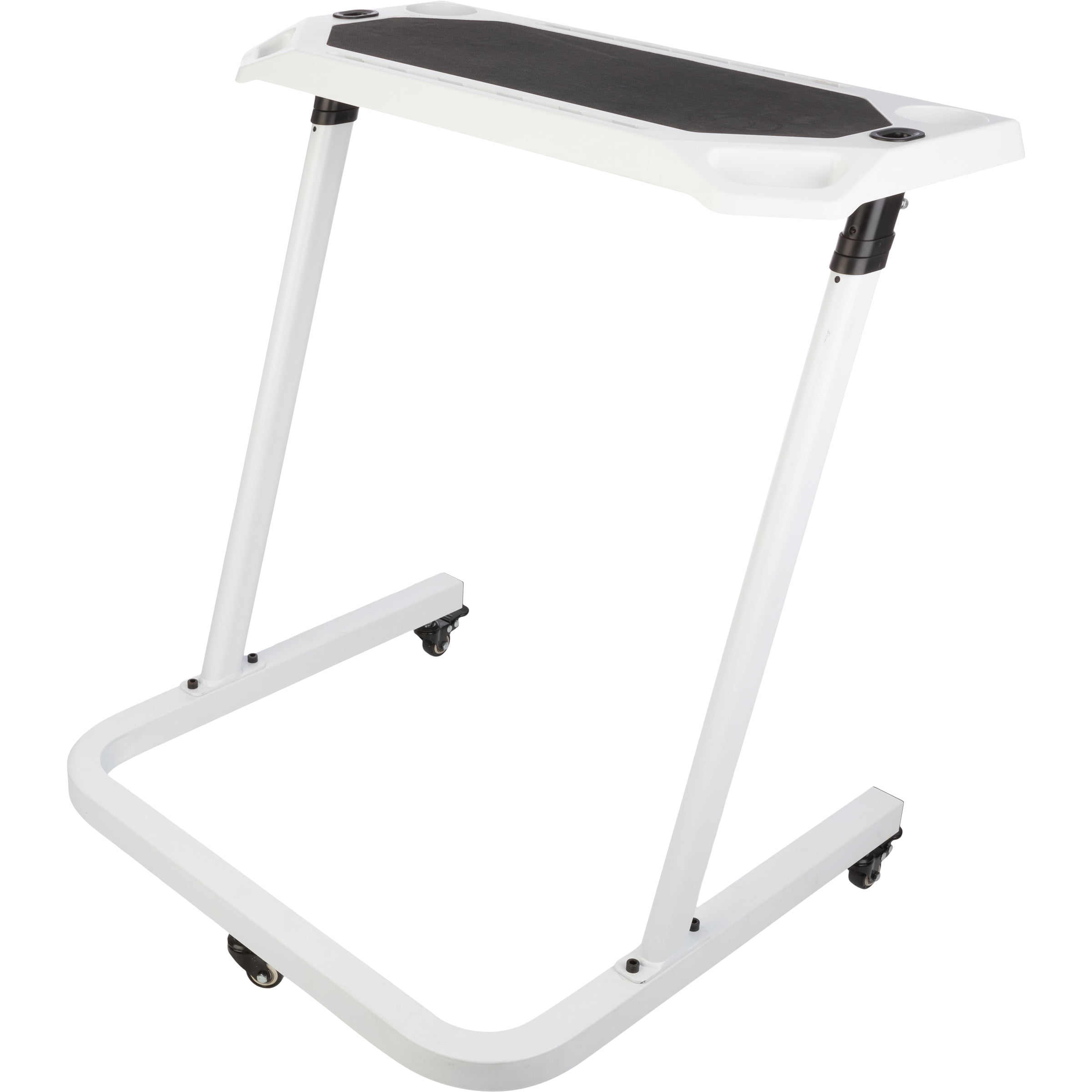 RAD Cycle Bike Desk - Rolling Laptop Cart for Stationary Bike or Trainer, Adjustable Standing Desk  for Cycle or Treadmill