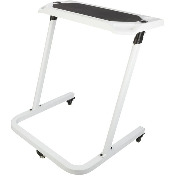 RAD Cycle Bike Desk - Rolling Laptop Cart for Stationary Bike or Trainer, Adjustable Standing Desk for Cycle or Treadmill