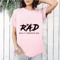 thumbnail image 1 of RAD DAD Funny Fathers Day Cool Awesome Groovy Retro Top T-Shirt, for men & women, up to size 5XL, 1 of 3