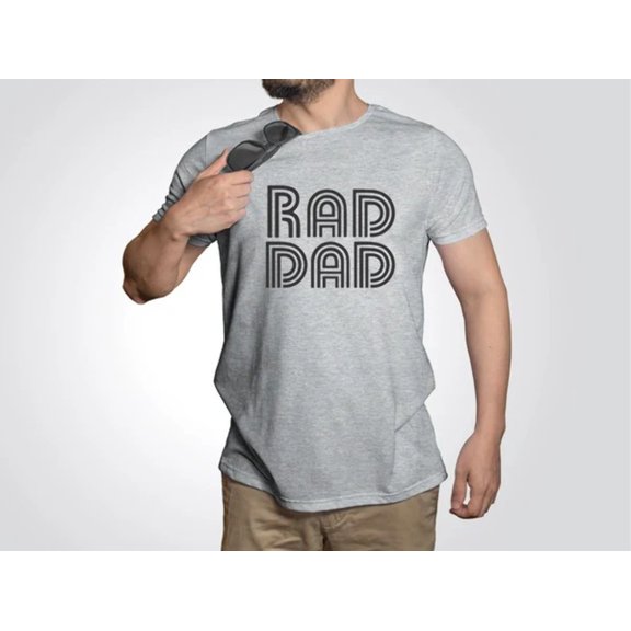 RAD DAD Fathers Softstyle Tee T-Shirt
