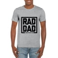 thumbnail image 1 of RAD DAD Worlds Best Dad Funny Fathers Day Cool Awesome T-Shirt, for men & women, up to size 5XL, 1 of 3
