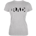 thumbnail image 1 of RAD Heather Grey Juniors Soft T-Shirt - Large, 1 of 1