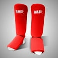thumbnail image 1 of RAD MMA Shin Instep Foam Pad, Elastic clot, Support Boxing Leg Guards Foot Protective Gear Kickboxing Red (Pair) XL, 1 of 4