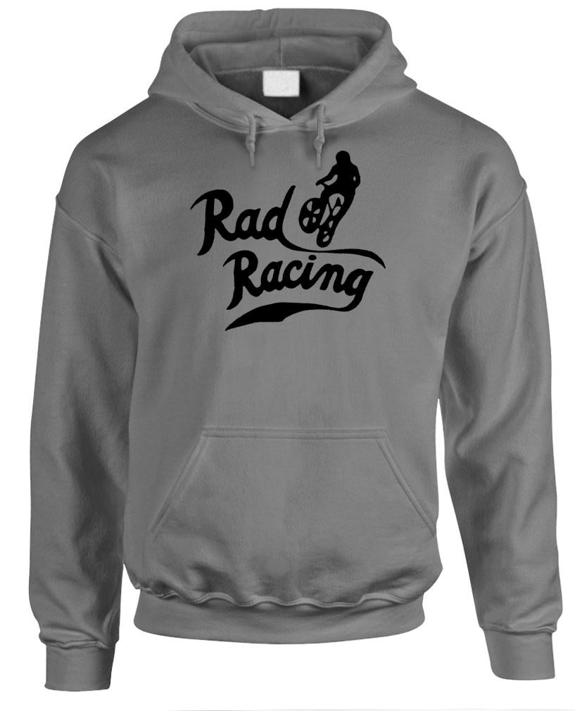 RAD RACING - Retro Vintage 80'S Movie Bmx - Fleece Pullover Hoodie  (charcoal, large) - Walmart.com