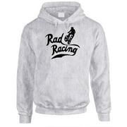 RAD RACING - Retro Vintage 80'S Movie Bmx - Fleece Pullover Hoodie (sport, small)