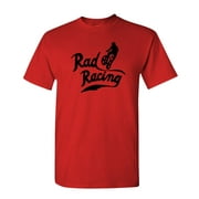 RAD RACING - retro vintage 80's movie bmx - Cotton Unisex T-Shirt