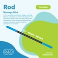 thumbnail image 1 of RAD Rod – Compact Deep Tissue Massage Roller Stick for Yoga and Fitness, Myofascial Release for Legs, Back, Neck, Arms, Shoulders, Mobility and Recovery, 1 of 5