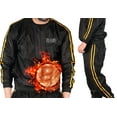 thumbnail image 1 of RAD Sauna Suit Men and Women, Weight Loss Sweat Suit Jacket Pant Gym, Boxing Workout (Gold, 3XL), 1 of 8