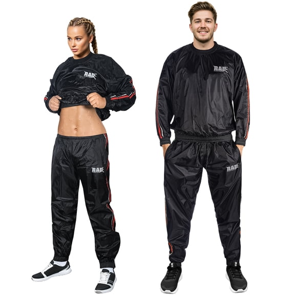 RAD Sauna Suit for Men & Women – Sweat Enhancing Workout Suit for Weight Loss, Anti-Tear Sweat Suit for Gym, Running, Training, Boxing & Fitness