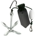 thumbnail image 1 of RAD Sportz 5.5lb Kayak Anchor for Paddle Board, Canoe or Jet Ski, Silver, 1 of 6