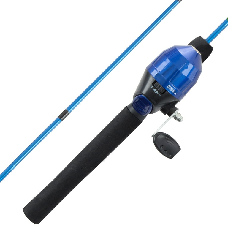 RAD Sportz Youth Fishing Rod & Reel Combo- Starter Set- 4 Ft. 2 In.  Fiberglass Pole