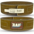 thumbnail image 1 of RAD Weight Lifting Belt for Powerlifting and Deadlifting - Adjustable Lever Buckle Belt for Weightlifting (Brown, XL), 1 of 5