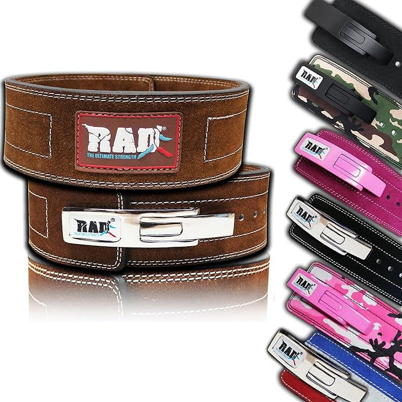 RAD Weight Lifting Belt for Powerlifting and Deadlifting