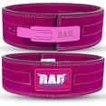 thumbnail image 1 of RAD Weight Lifting Belt for Powerlifting and Deadlifting - Adjustable Lever Buckle Belt for Weightlifting (Pink, L), 1 of 5