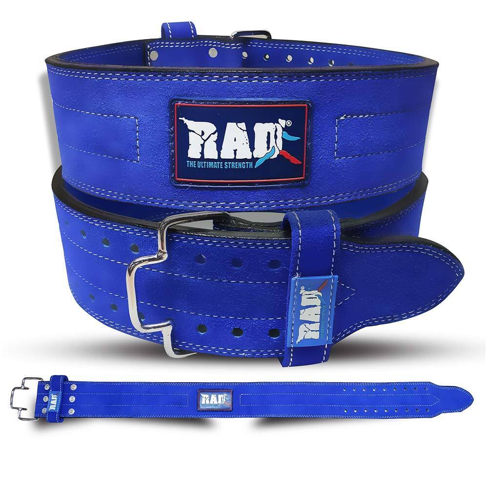 RAD Weight Lifting Leather Belt Powerlifting and Weightlifting Workout ...